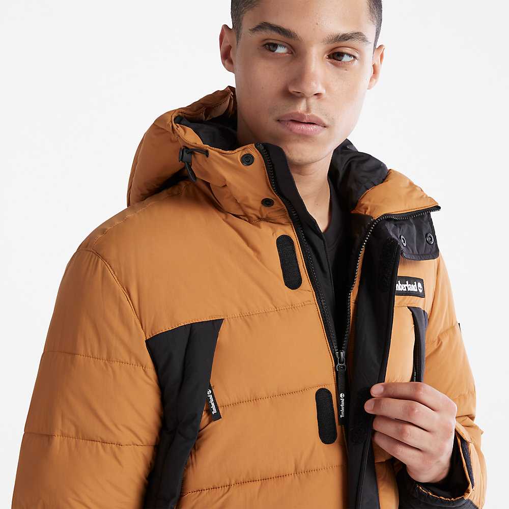 Black Men's Timberland Outdoor Archive Down Jackets | Israel-5703128