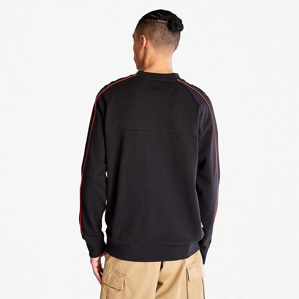 Black Men's Timberland Outdoor Archive Sweatshirt | Israel-5984021