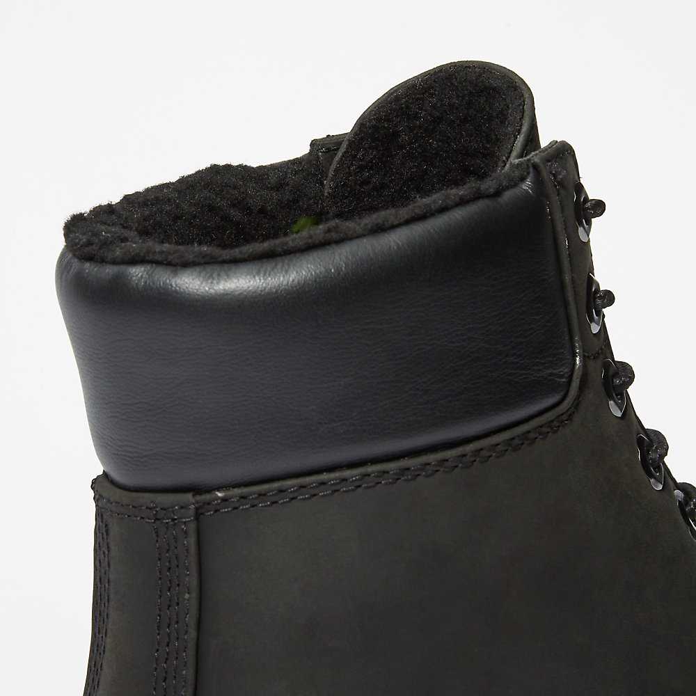 Black Men's Timberland Premium® 6 Inch Winter Boots | Israel-3507462