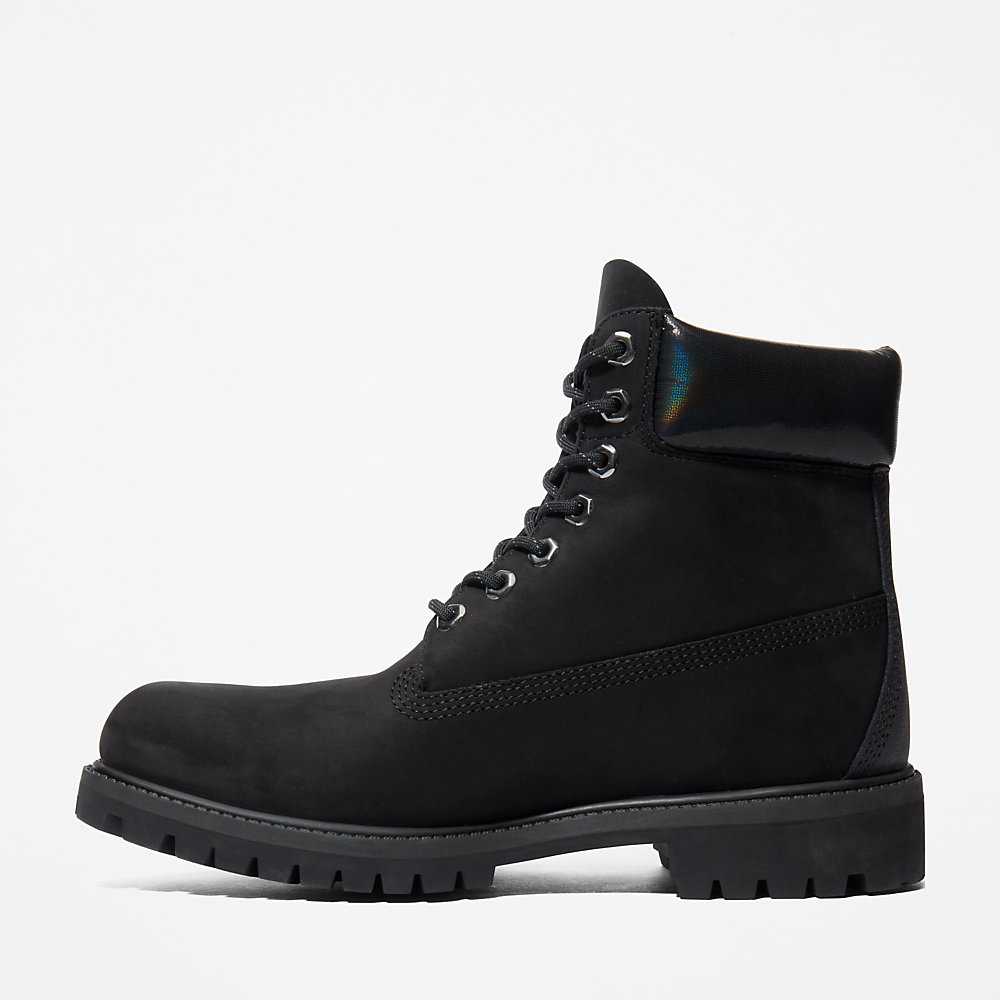 Black Men's Timberland Premium® 6 Inch Waterproof Boots | Israel-5013962