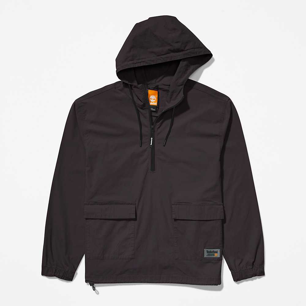 Black Men's Timberland Progressive Utility Windbreaker | Israel-3956210