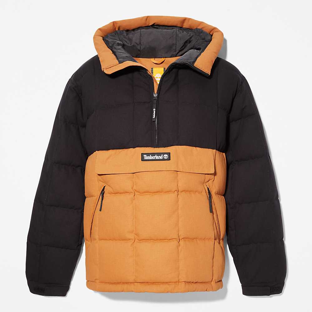 Black Men's Timberland Progressive Utility Down Jackets | Israel-7845261