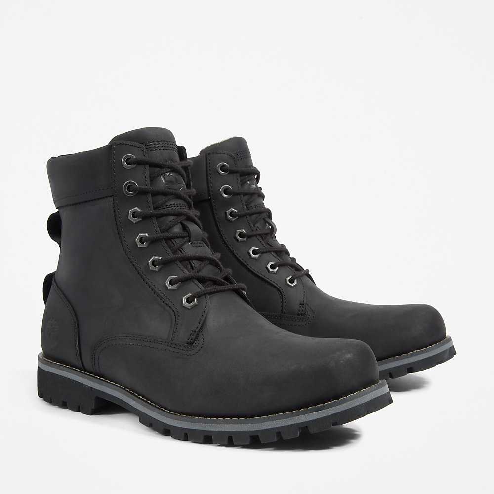 Black Men's Timberland Rugged Waterproof II Waterproof Boots | Israel-8157920