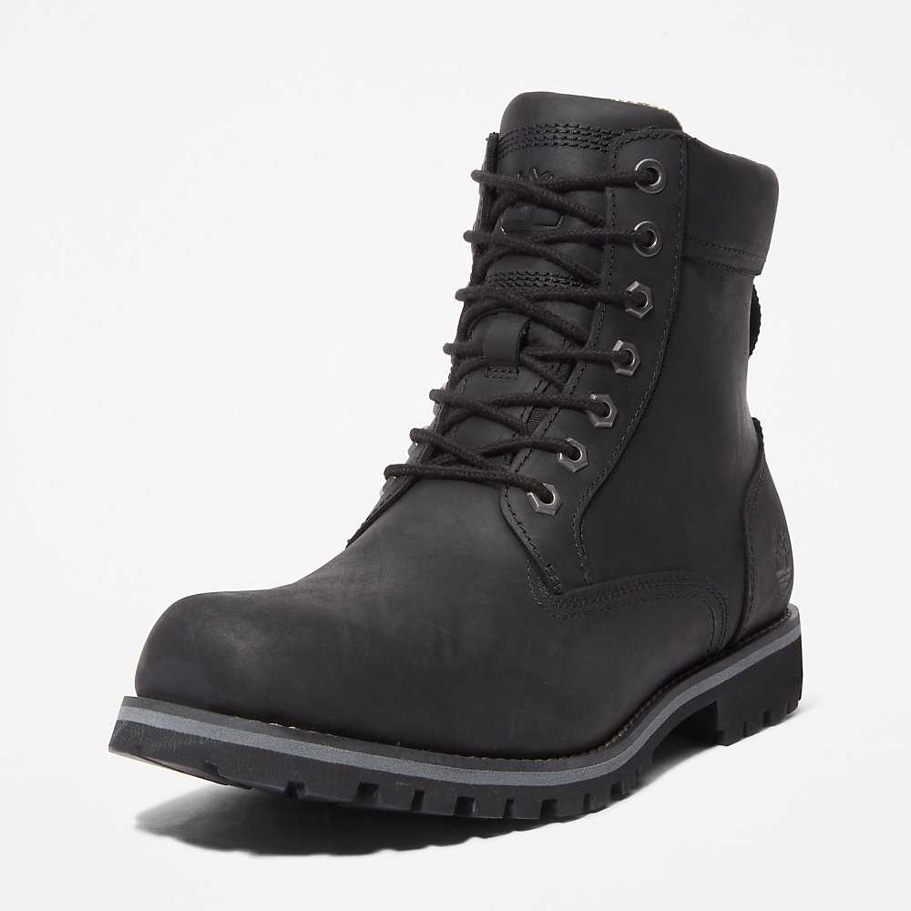 Black Men's Timberland Rugged Waterproof II Waterproof Boots | Israel-8157920