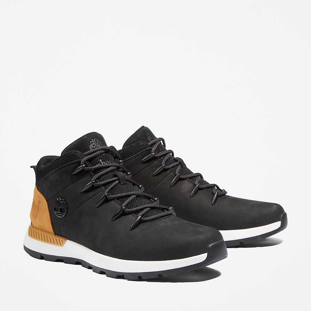 Black Men's Timberland Sprint Trekker Chukka Boots | Israel-0219476