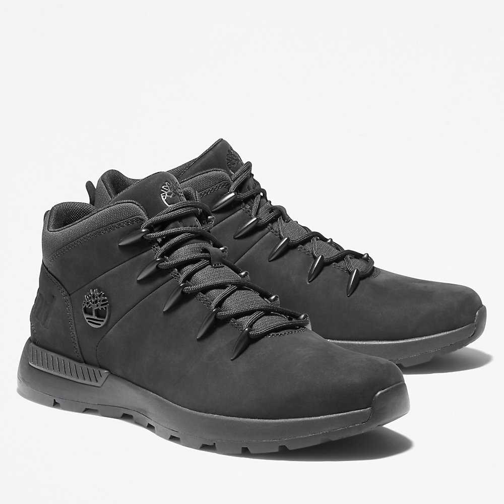 Black Men's Timberland Sprint Trekker Chukka Boots | Israel-1570836