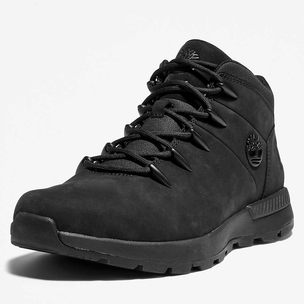 Black Men's Timberland Sprint Trekker Chukka Boots | Israel-1570836