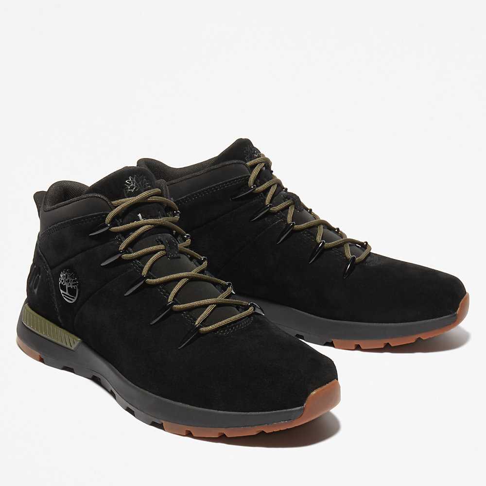 Black Men's Timberland Sprint Trekker Chukka Boots | Israel-4831029