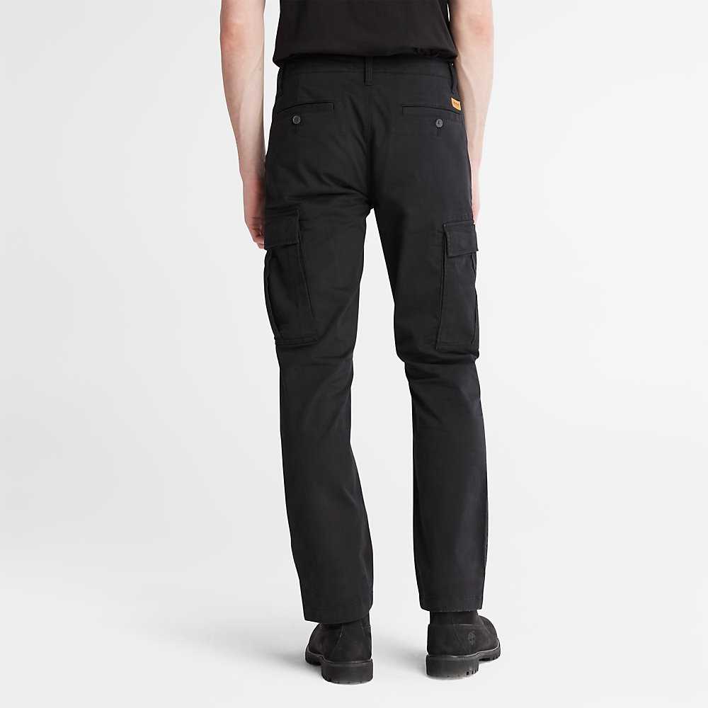 Black Men's Timberland Squam Lake Cargo Pants | Israel-9632487