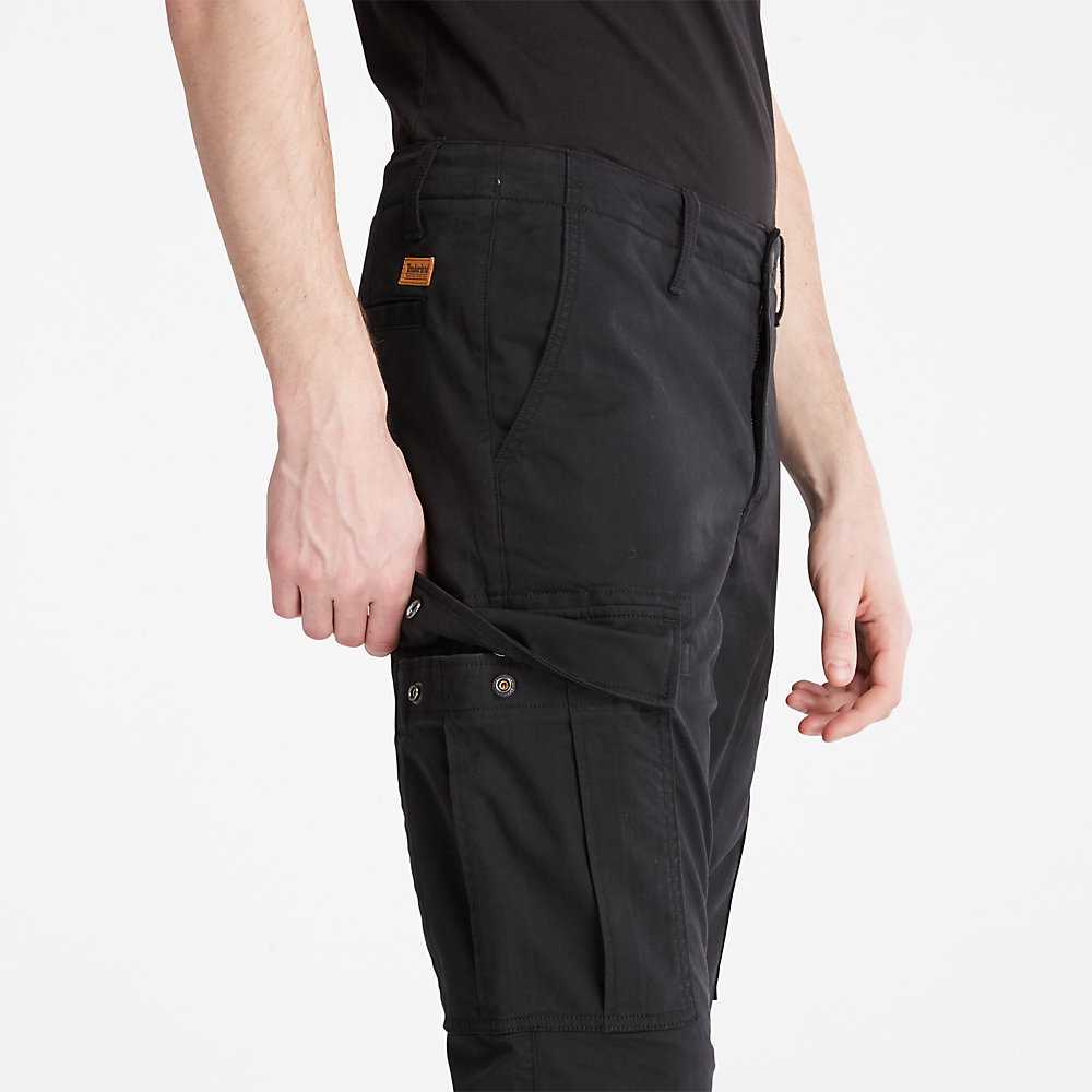 Black Men's Timberland Squam Lake Cargo Pants | Israel-9632487