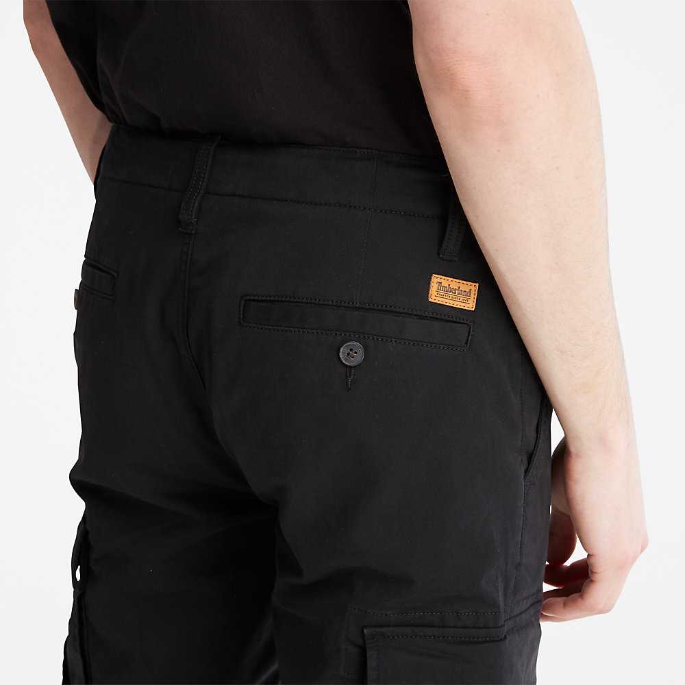 Black Men's Timberland Squam Lake Cargo Pants | Israel-9632487