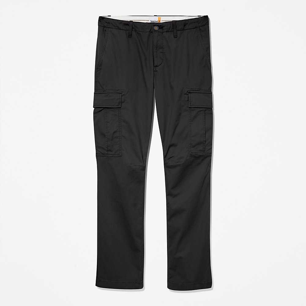 Black Men's Timberland Squam Lake Cargo Pants | Israel-9632487