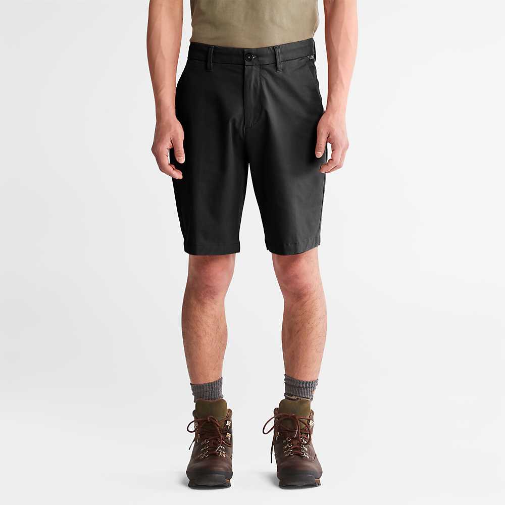 Black Men\'s Timberland Squam Lake Shorts | Israel-9246507