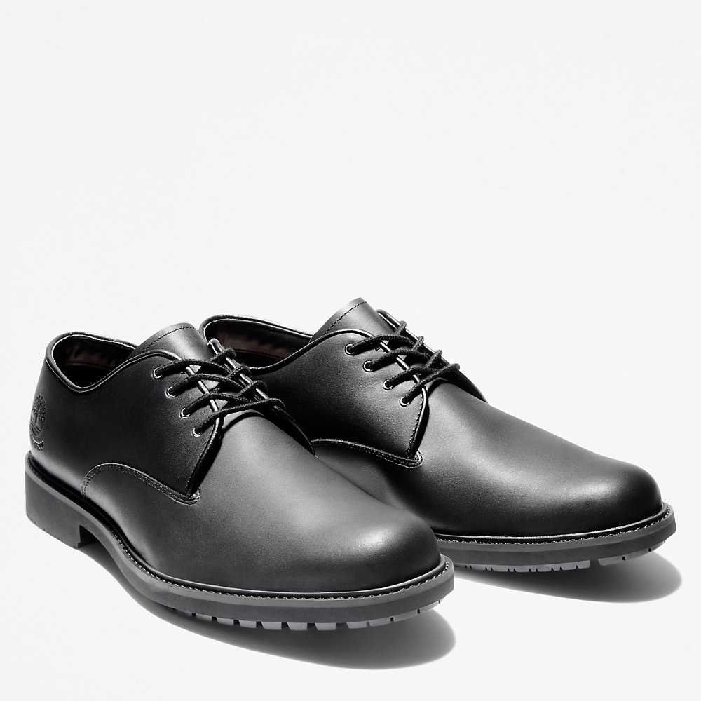 Black Men's Timberland Stormbucks Oxfords Shoes | Israel-1374028