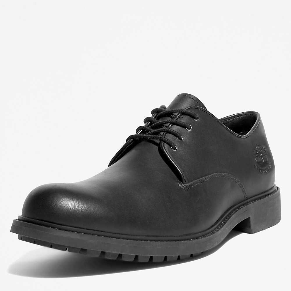 Black Men's Timberland Stormbucks Oxfords Shoes | Israel-1374028