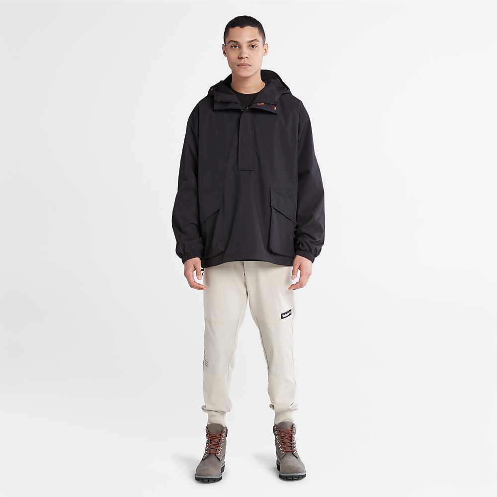 Black Men's Timberland Stow-and-Go Windbreaker | Israel-6547821