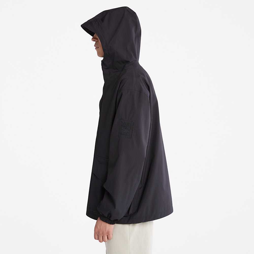 Black Men's Timberland Stow-and-Go Windbreaker | Israel-6547821