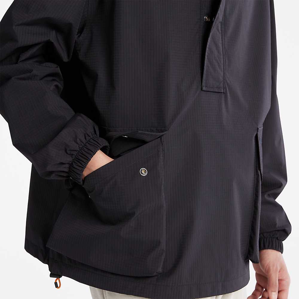 Black Men's Timberland Stow-and-Go Windbreaker | Israel-6547821