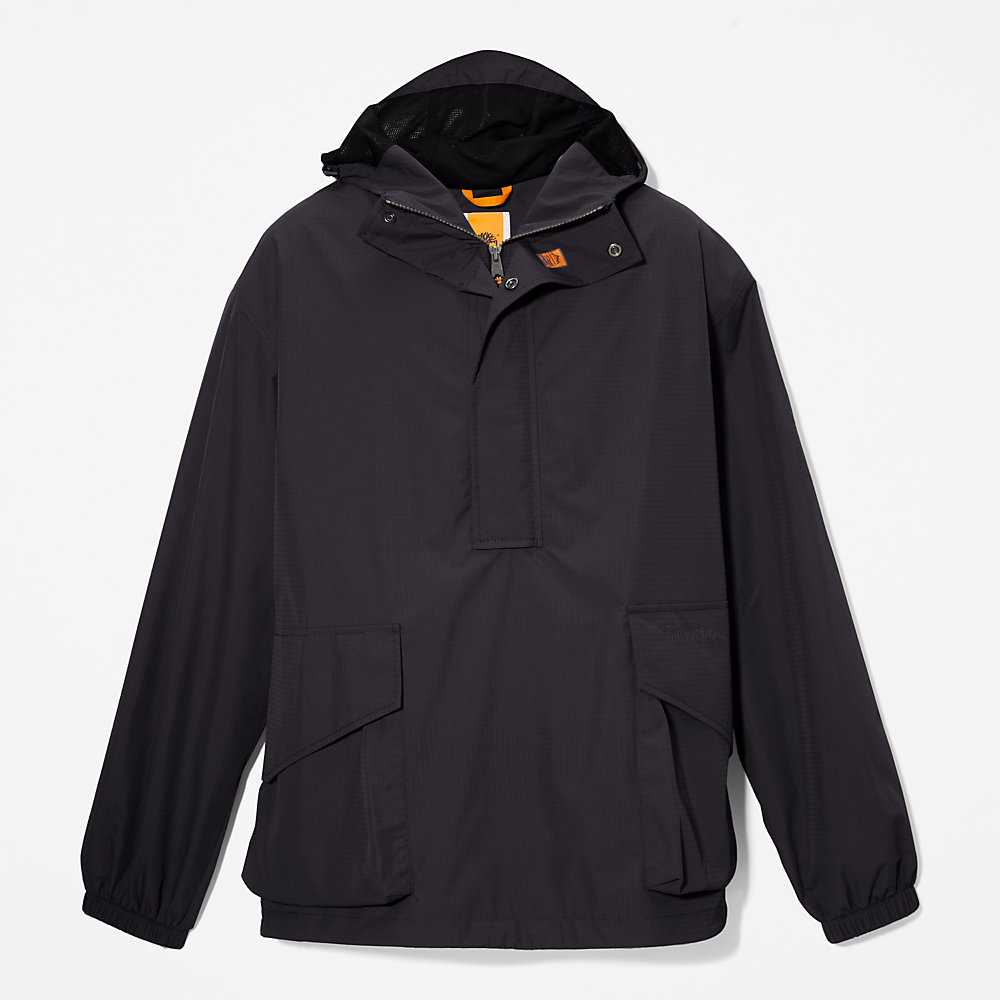 Black Men's Timberland Stow-and-Go Windbreaker | Israel-6547821