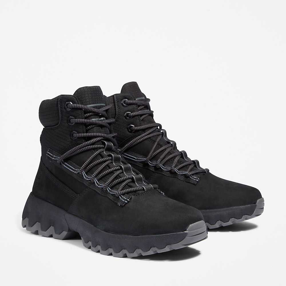 Black Men's Timberland TBL® Edge Waterproof Boots | Israel-0261938