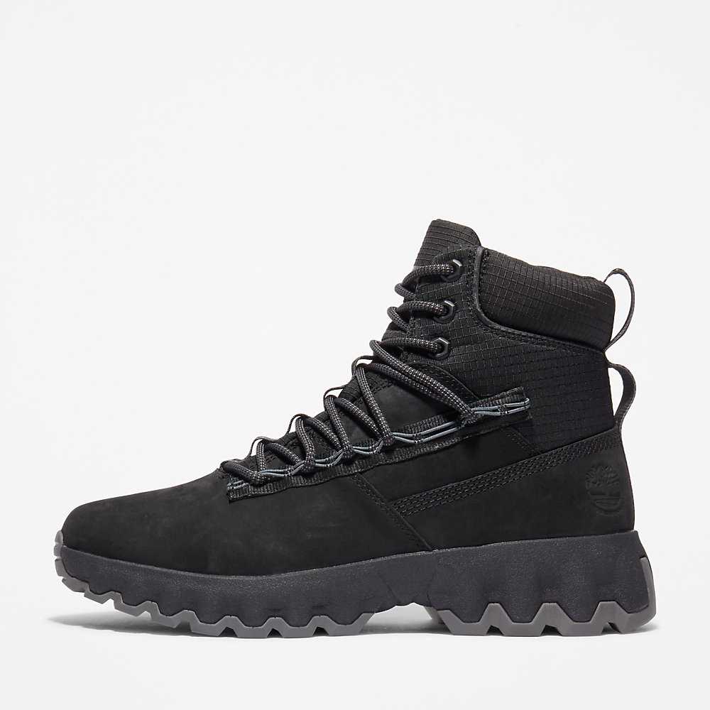 Black Men's Timberland TBL® Edge Waterproof Boots | Israel-0261938