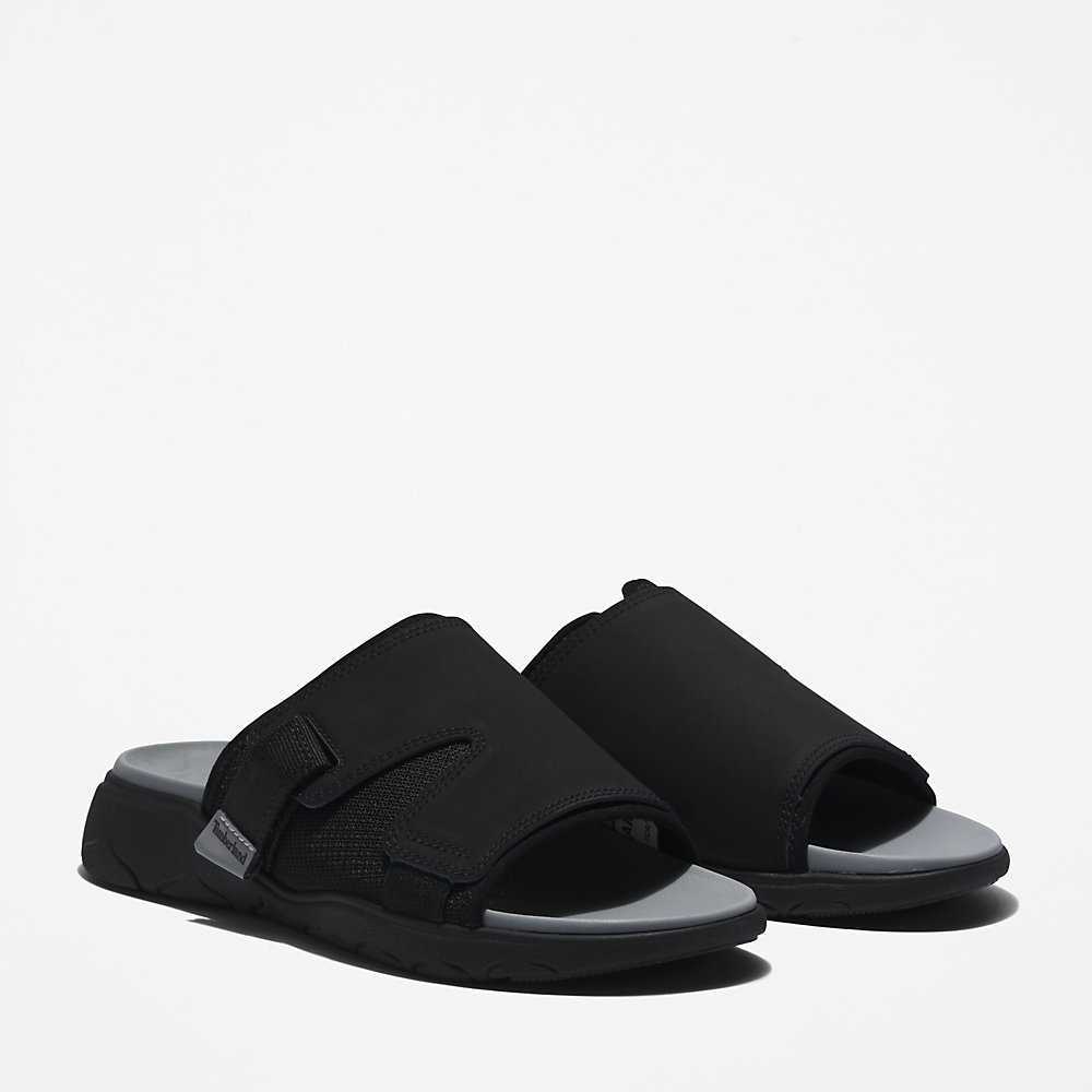 Black Men's Timberland TBL® Whitehaven Slides | Israel-2743160