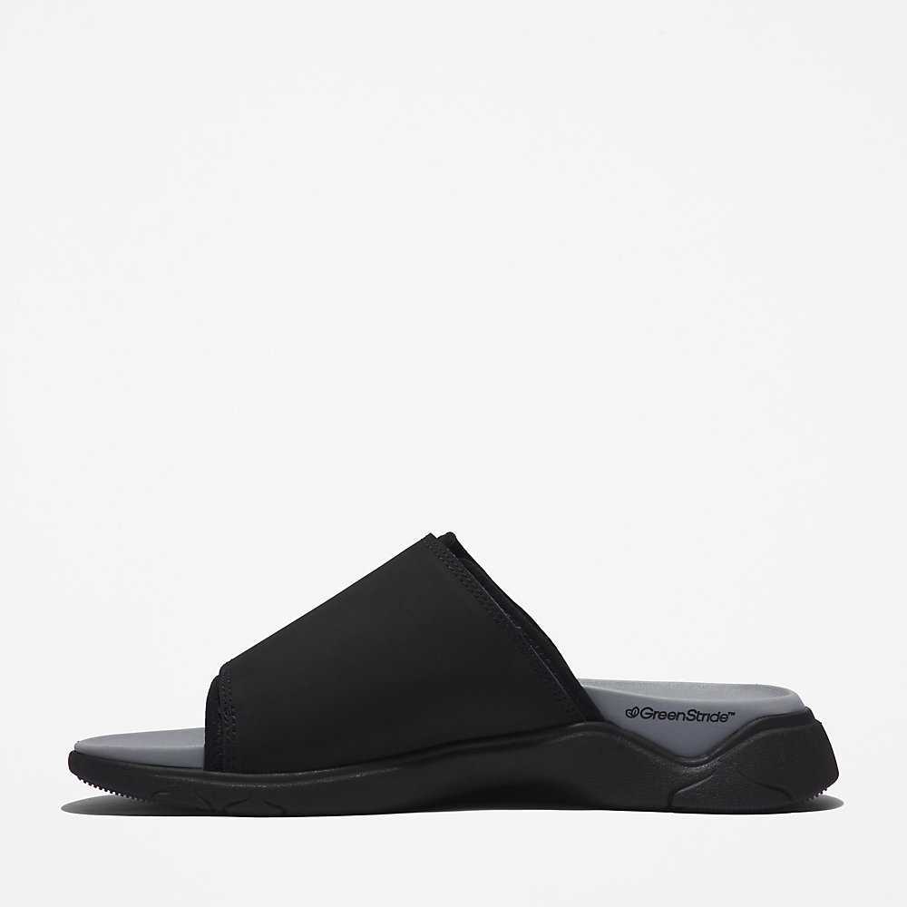 Black Men's Timberland TBL® Whitehaven Slides | Israel-2743160