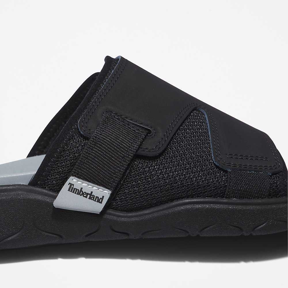 Black Men's Timberland TBL® Whitehaven Slides | Israel-2743160