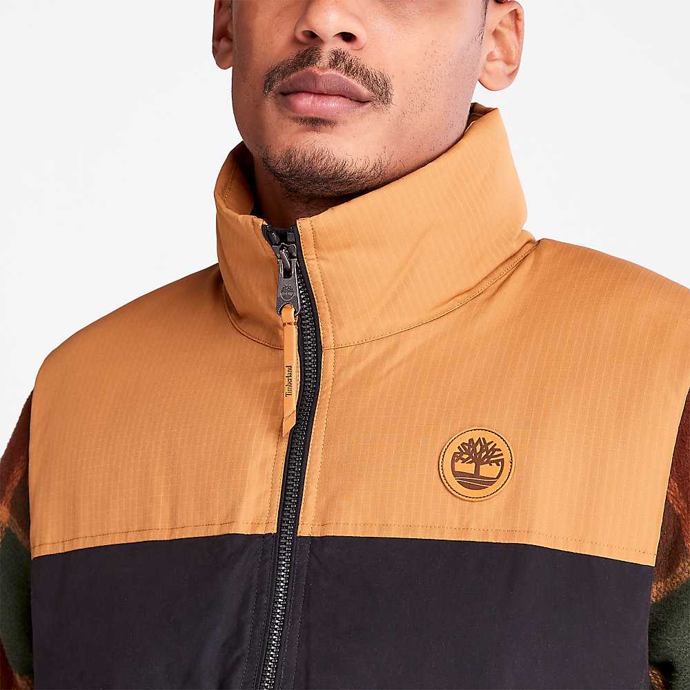 Black Men's Timberland Welch Mountain Vest | Israel-5317084