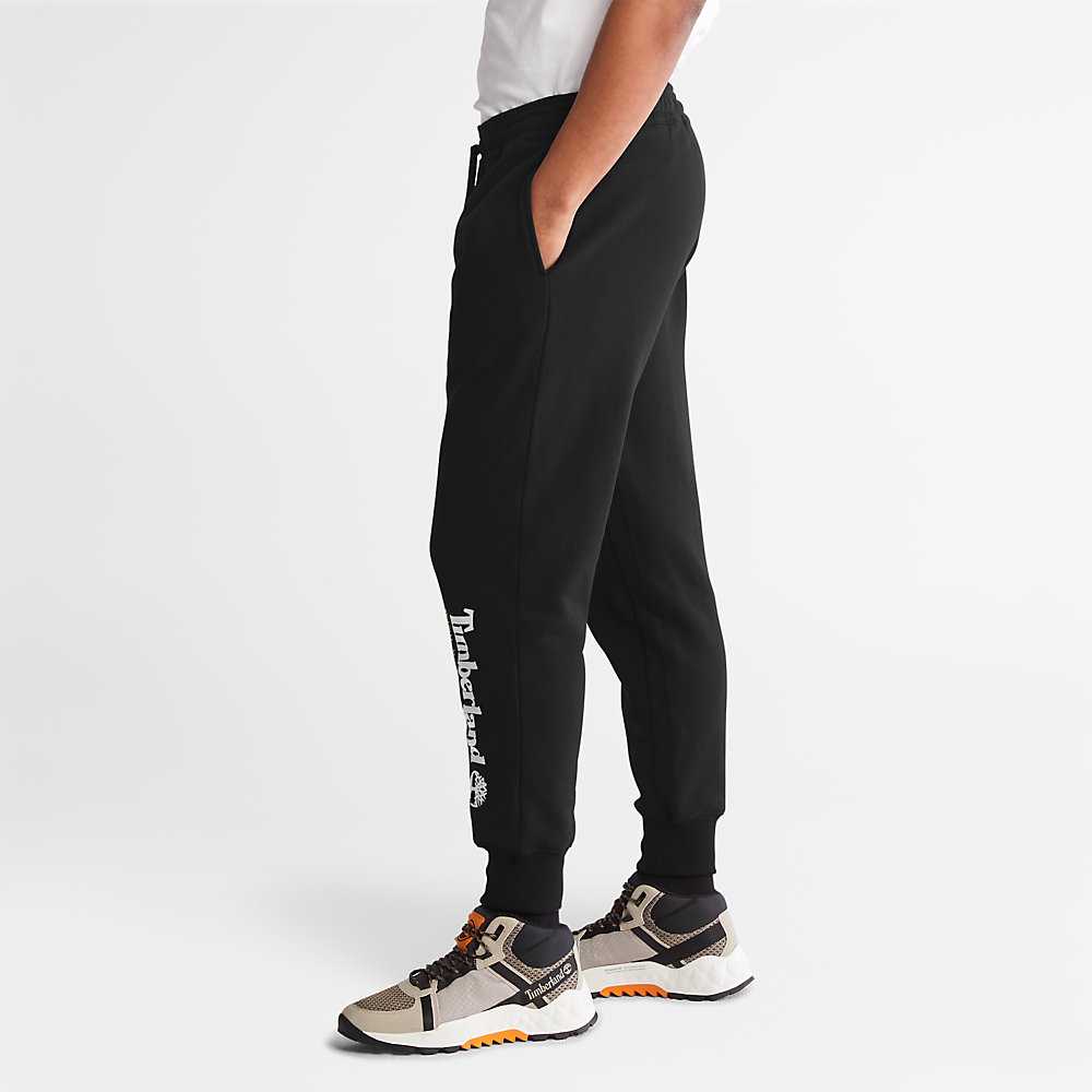 Black Men's Timberland Wind Water Earth And Sky Sweatpants | Israel-1658342