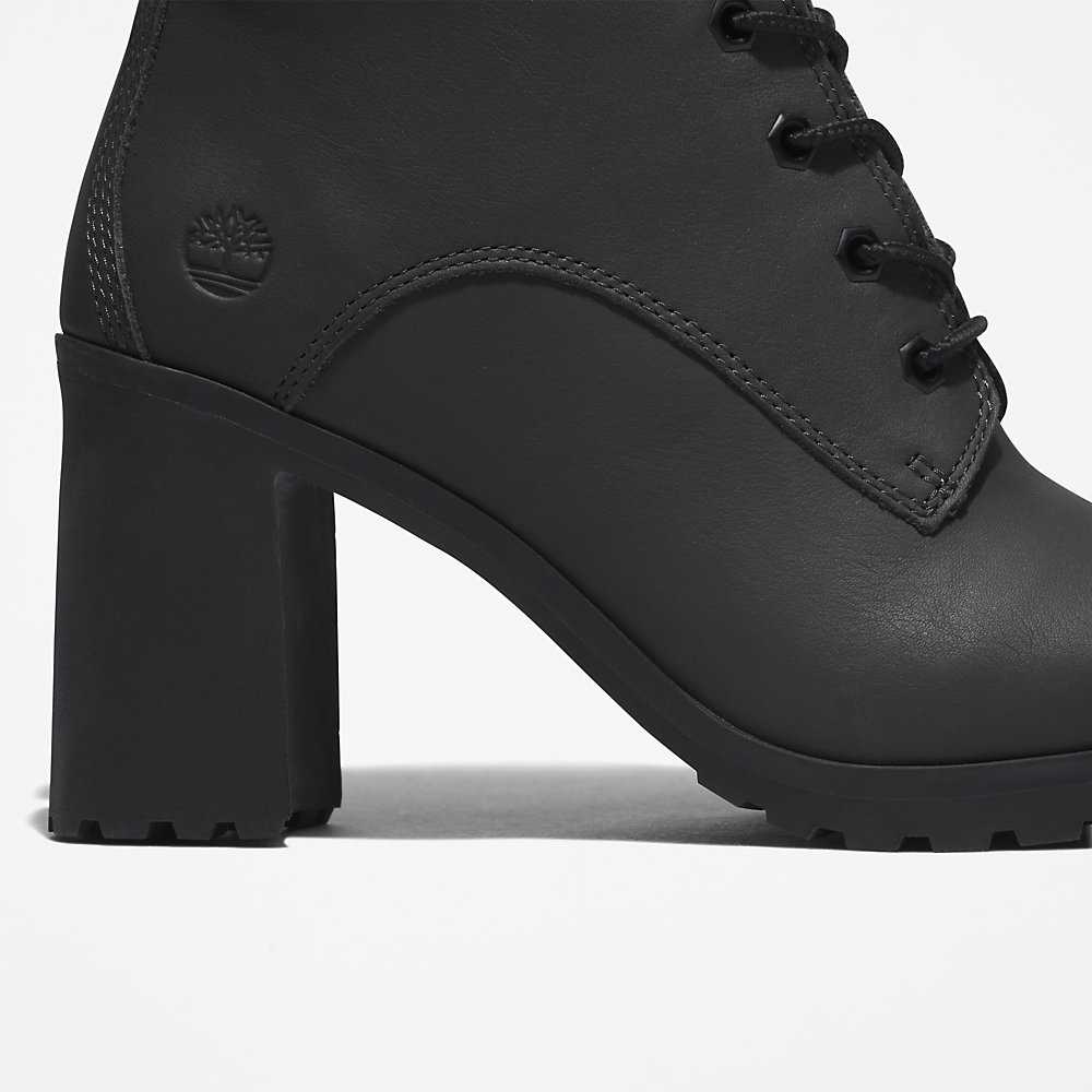 Black Women's Timberland Allington 6 Inch Heeled Boots | Israel-8791025