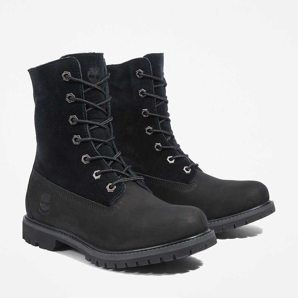 Black Women's Timberland Authentic Winter Boots | Israel-0357429