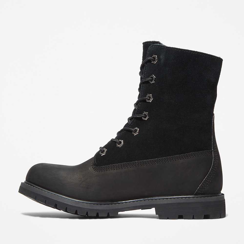 Black Women's Timberland Authentic Winter Boots | Israel-0357429