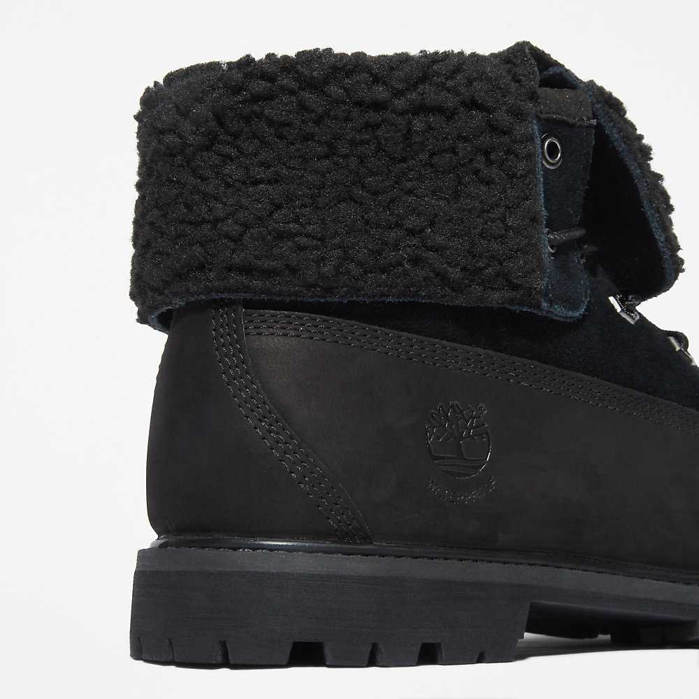 Black Women's Timberland Authentic Winter Boots | Israel-0357429