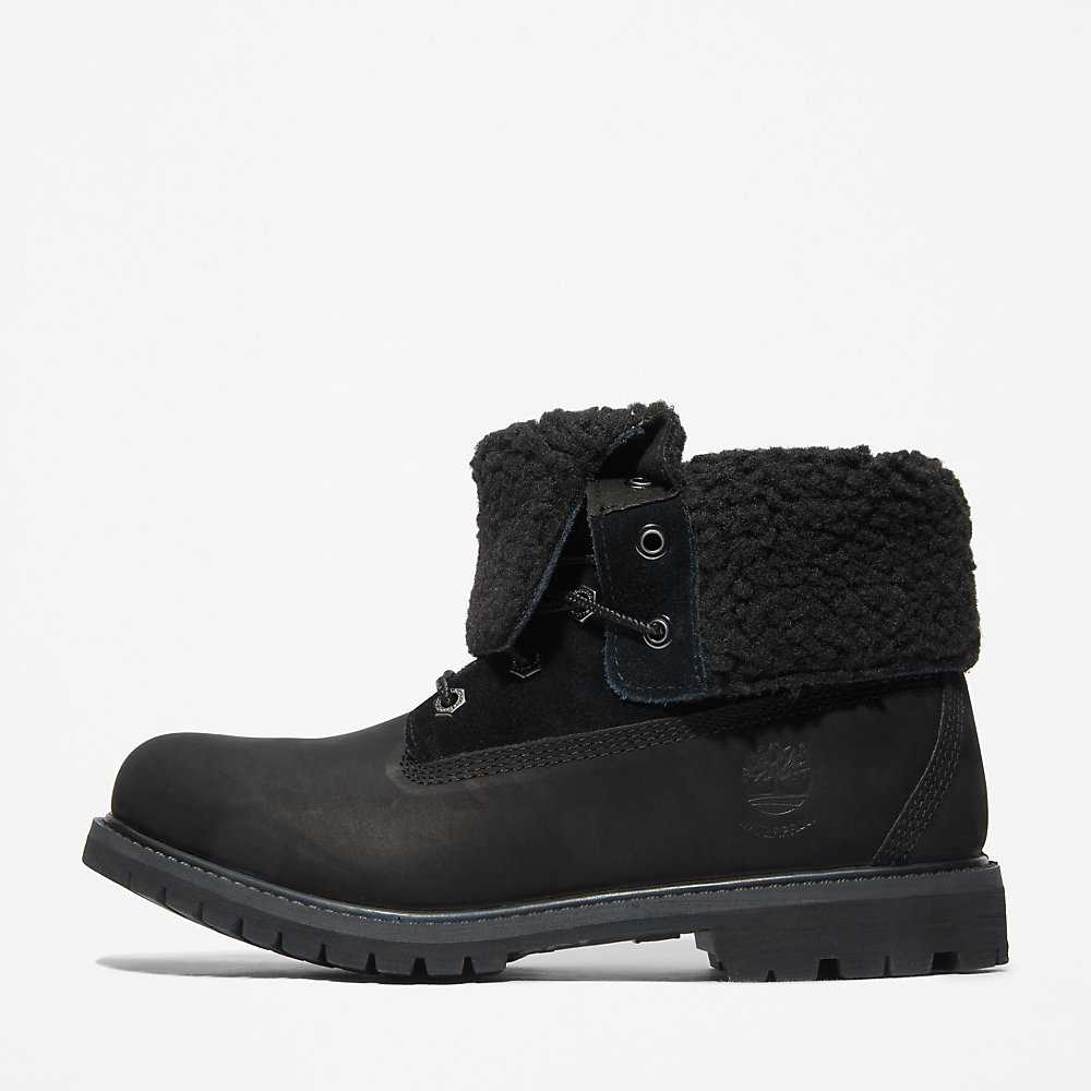 Black Women's Timberland Authentic Winter Boots | Israel-0357429