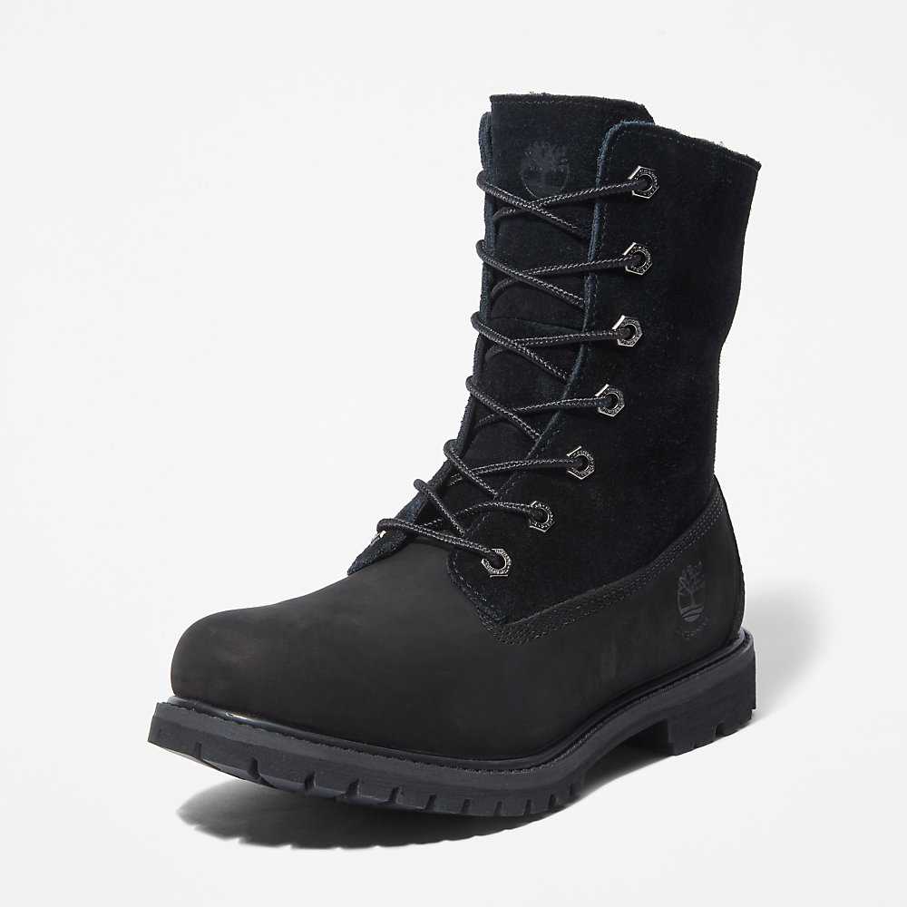 Black Women's Timberland Authentic Winter Boots | Israel-0357429