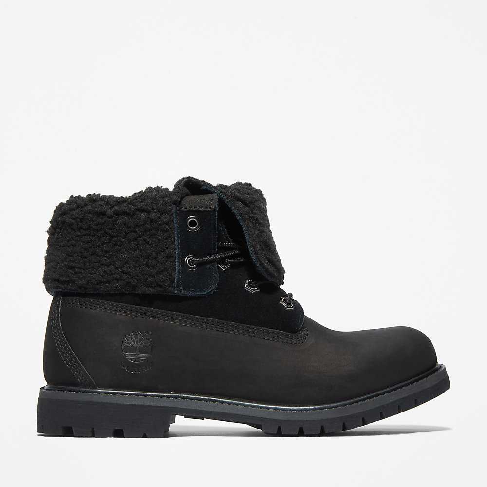 Black Women\'s Timberland Authentic Winter Boots | Israel-0357429