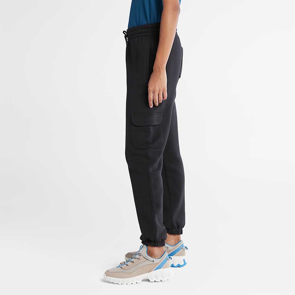 Black Women's Timberland Cargo Track Pants | Israel-1378952