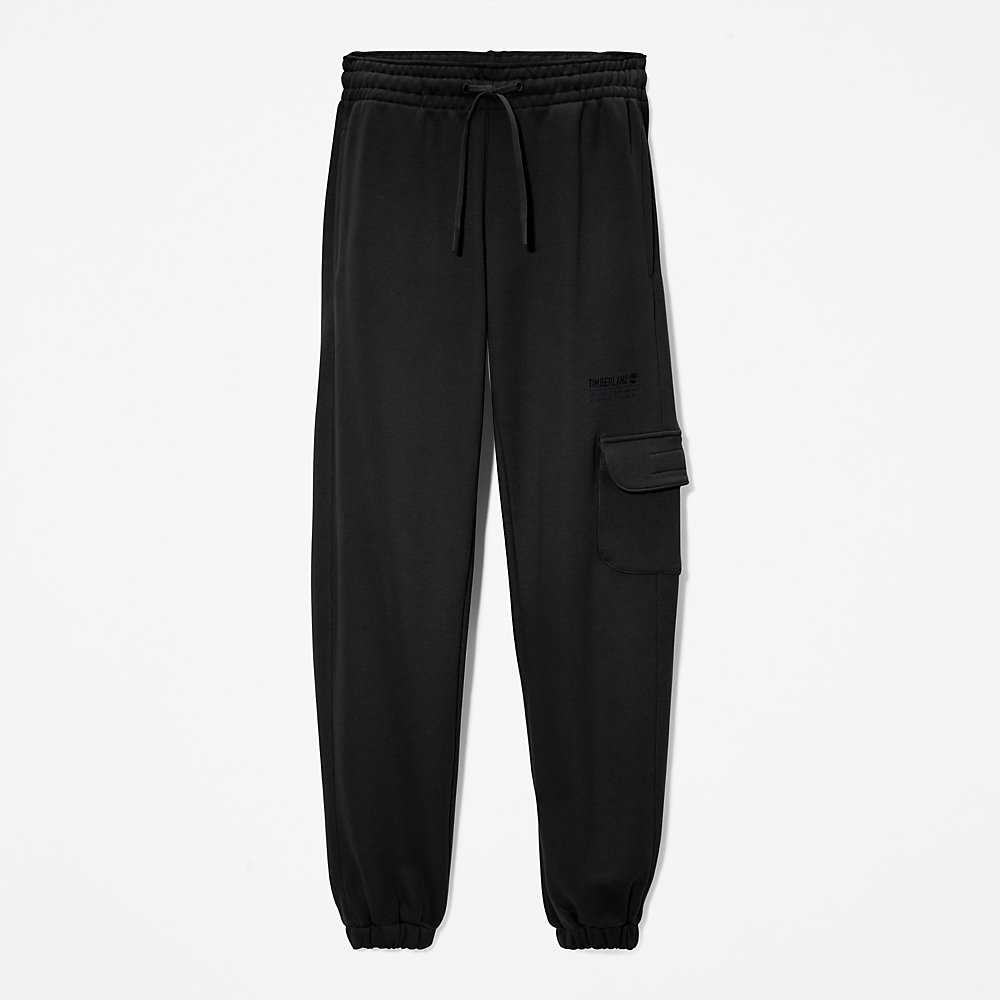 Black Women's Timberland Cargo Track Pants | Israel-1378952