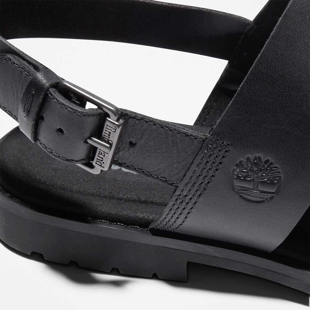 Black Women's Timberland Chicago Sandals | Israel-8703592