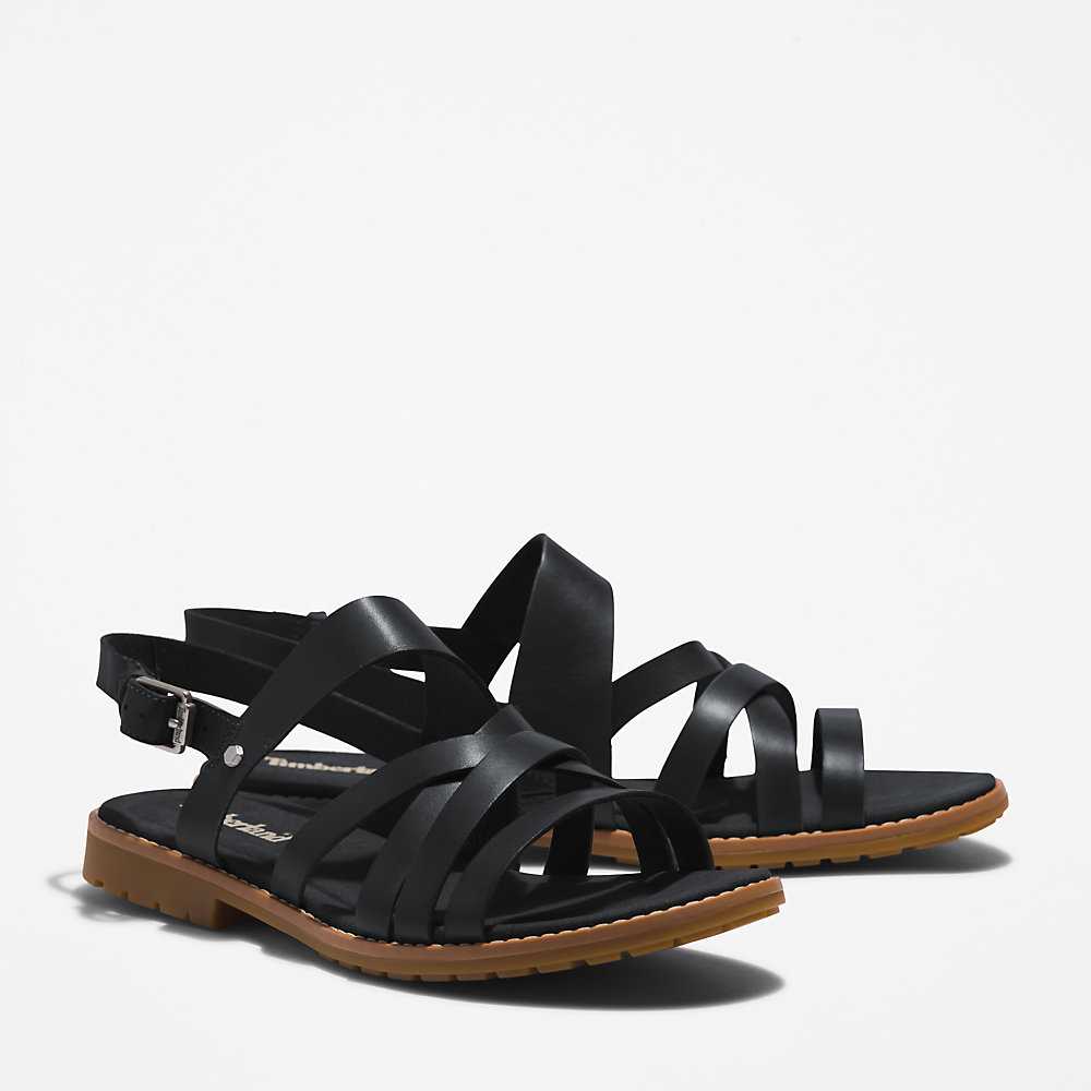 Black Women's Timberland Chicago Sandals | Israel-9165742