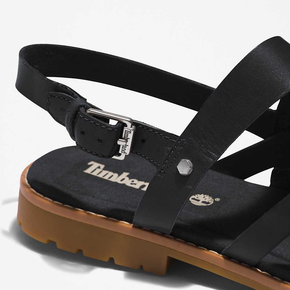 Black Women's Timberland Chicago Sandals | Israel-9165742