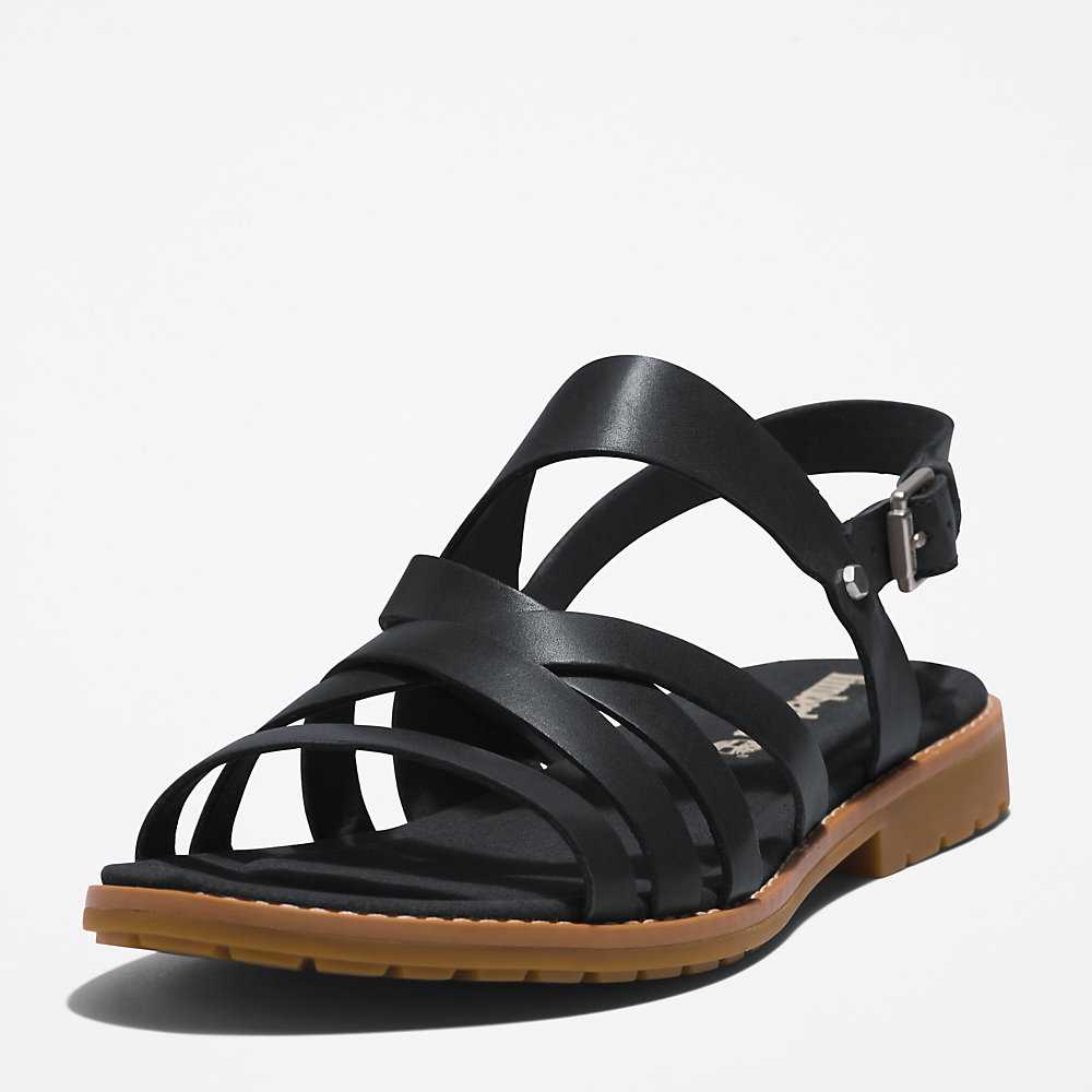 Black Women's Timberland Chicago Sandals | Israel-9165742