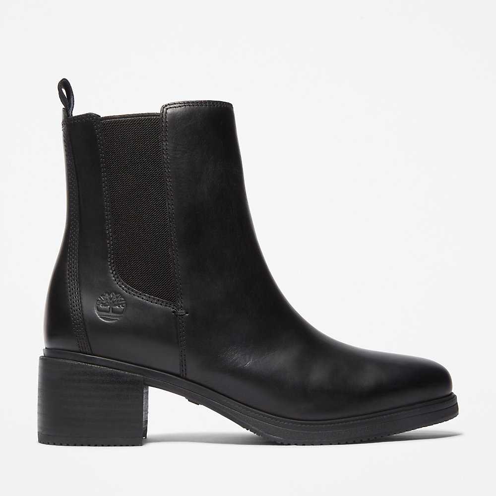 Black Women\'s Timberland Dalston Vibe Chelsea Boots | Israel-5864103