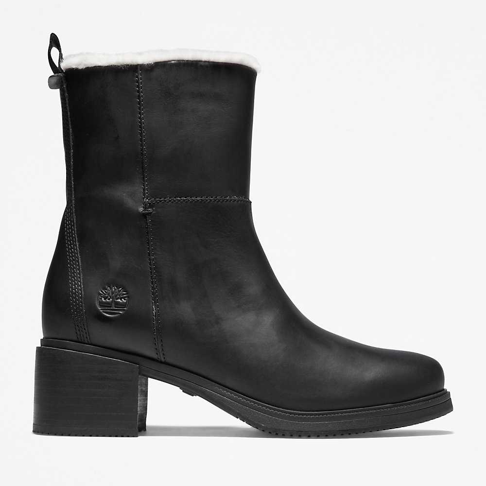 Black Women\'s Timberland Dalston Vibe Winter Boots | Israel-9531842