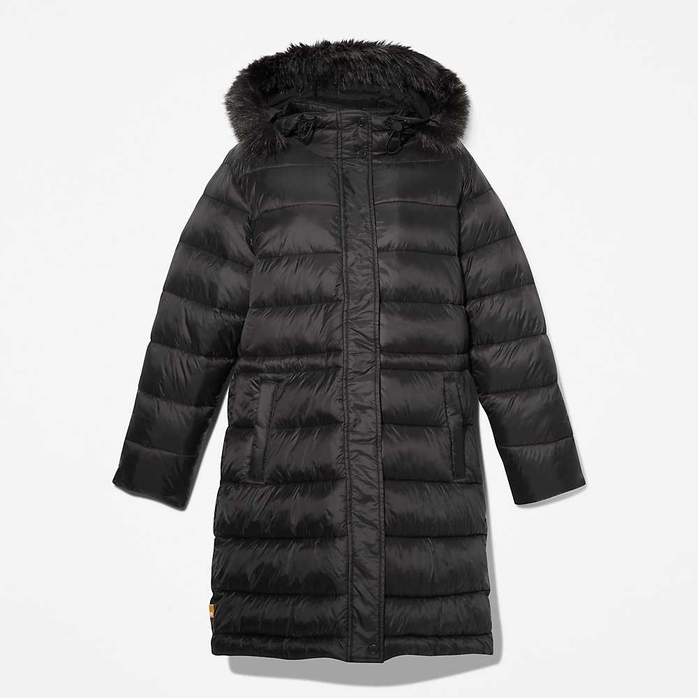 Black Women's Timberland Down-Free Parka Jackets | Israel-4731269