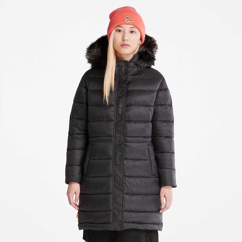 Black Women\'s Timberland Down-Free Parka Jackets | Israel-4731269