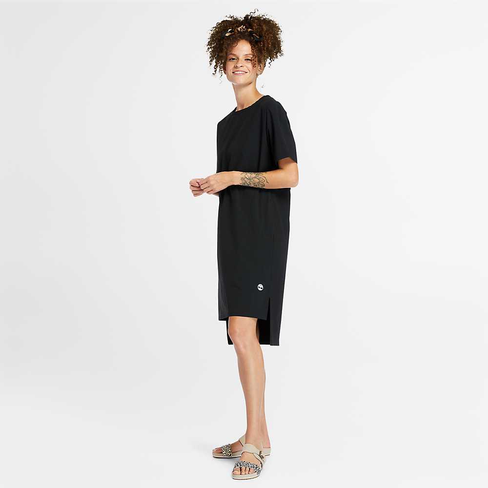 Black Women's Timberland Drawstring Dress | Israel-1587963