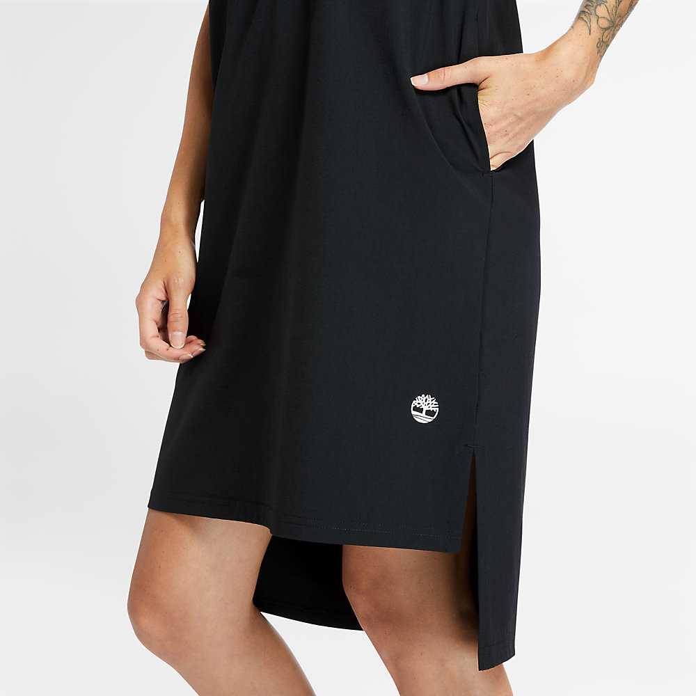 Black Women's Timberland Drawstring Dress | Israel-1587963