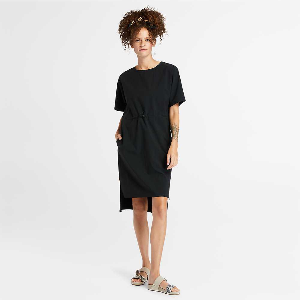 Black Women\'s Timberland Drawstring Dress | Israel-1587963